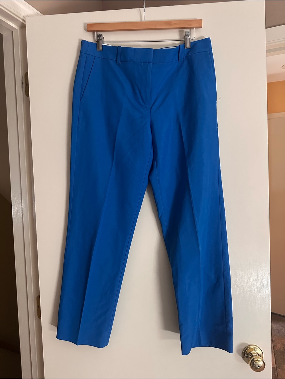 Blue Dress Pants - Classic Straight Fit